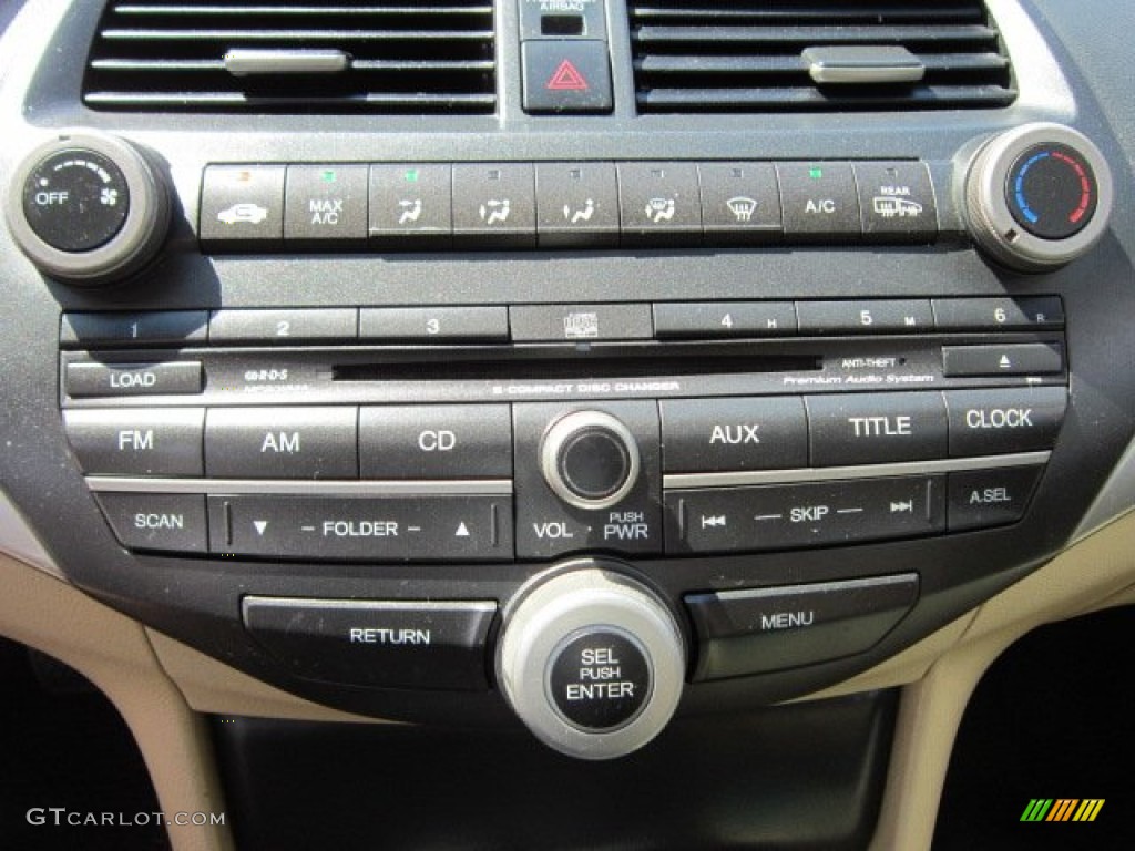 2008 Honda Accord EX Coupe Audio System Photos