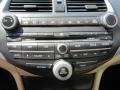 2008 Honda Accord Ivory Interior Audio System Photo