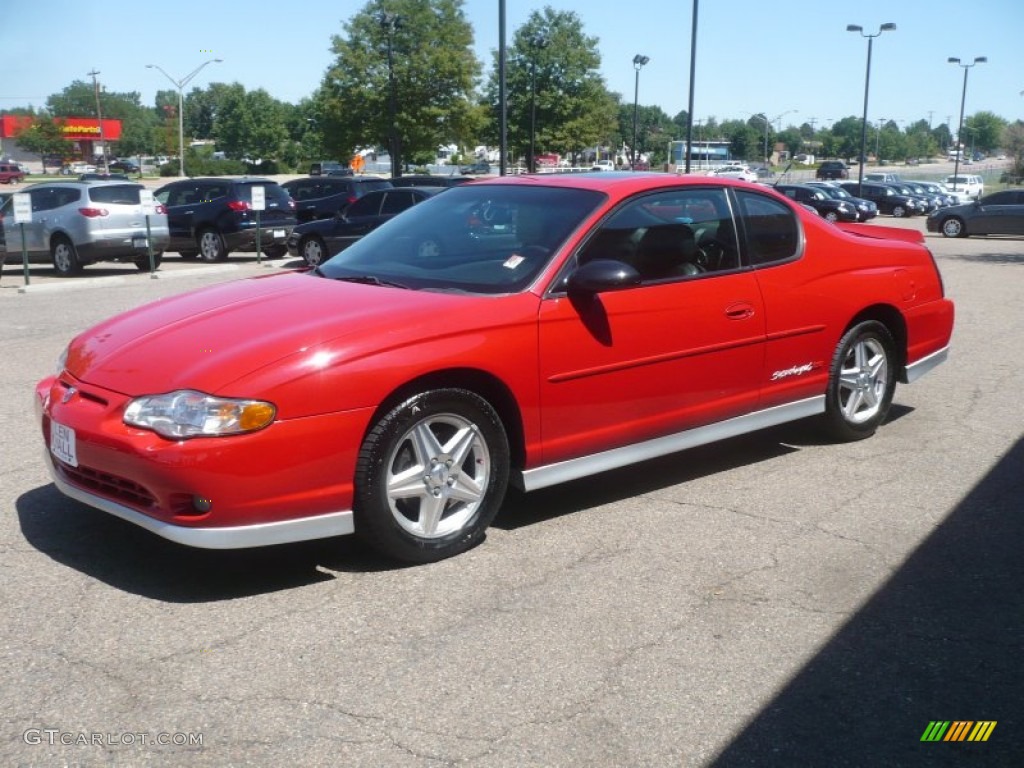 Victory Red 2004 Chevrolet Monte Carlo Supercharged SS Exterior Photo #52826633
