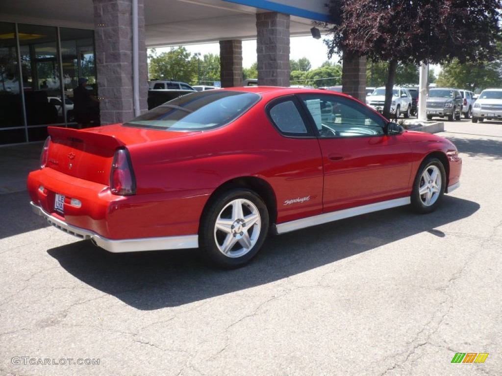 Victory Red 2004 Chevrolet Monte Carlo Supercharged SS Exterior Photo #52826696