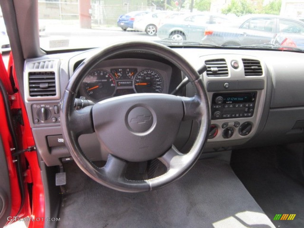 2005 Chevrolet Colorado LS Extended Cab Medium Dark Pewter Dashboard Photo #52826759