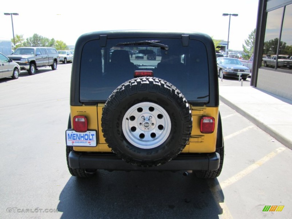 2003 Wrangler Rubicon 4x4 - Inca Gold Metallic / Dark Slate Gray photo #19
