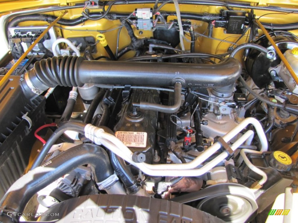 2003 Jeep Wrangler Rubicon 4x4  Liter OHV 12V 242 Straight 6 Engine  Photo #52826846 
