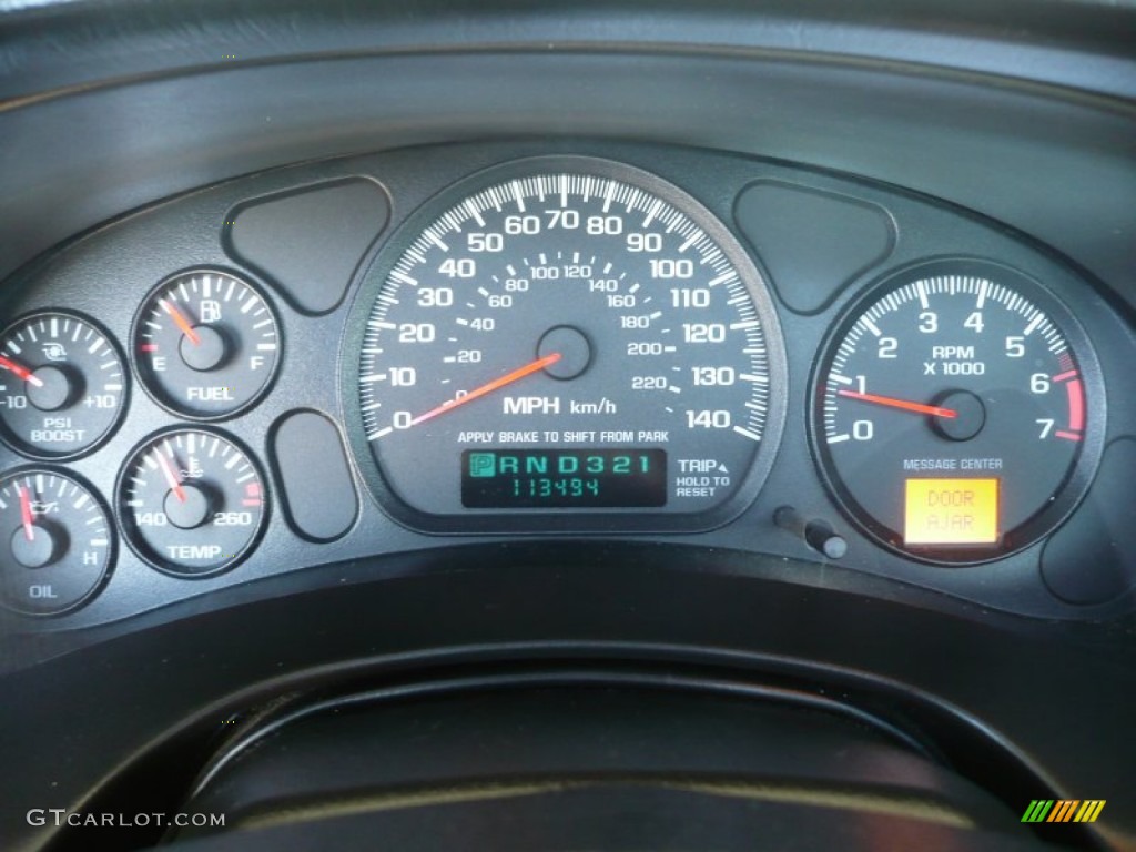 2004 Chevrolet Monte Carlo Supercharged SS Gauges Photo #52826990