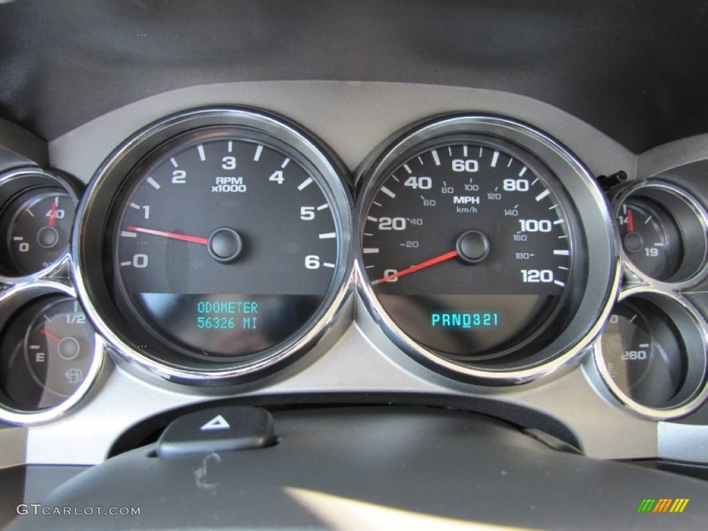 2007 Chevrolet Silverado 1500 LT Extended Cab 4x4 Gauges Photo #52827424