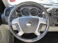 Light Titanium/Ebony Black 2007 Chevrolet Silverado 1500 LT Extended Cab 4x4 Steering Wheel