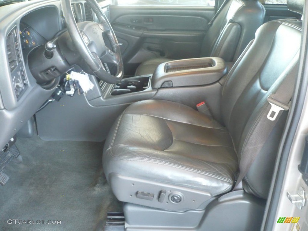Dark Charcoal Interior 2004 Chevrolet Silverado 2500HD LT Extended Cab 4x4 Photo #52827743