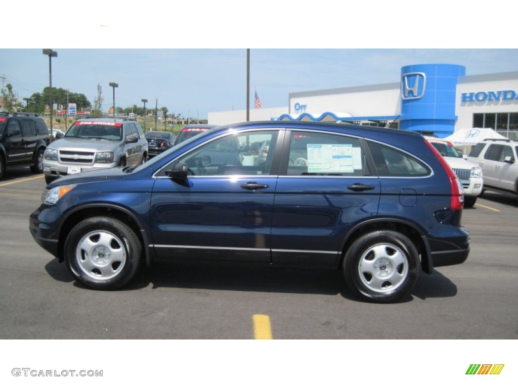 2011 CR-V LX - Royal Blue Pearl / Gray photo #2