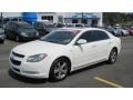 2008 White Chevrolet Malibu LT Sedan  photo #1