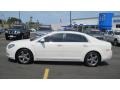2008 White Chevrolet Malibu LT Sedan  photo #2