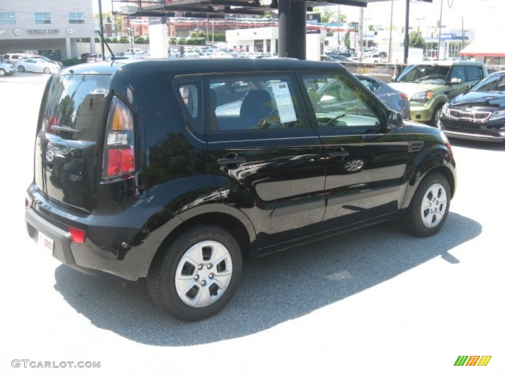 Shadow Black 2011 Kia Soul 1.6 Exterior Photo #52828895
