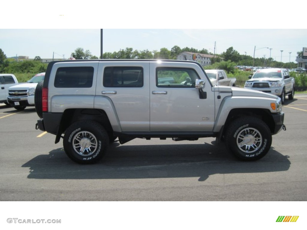 2008 H3 Alpha - Boulder Gray Metallic / Ebony Black photo #6