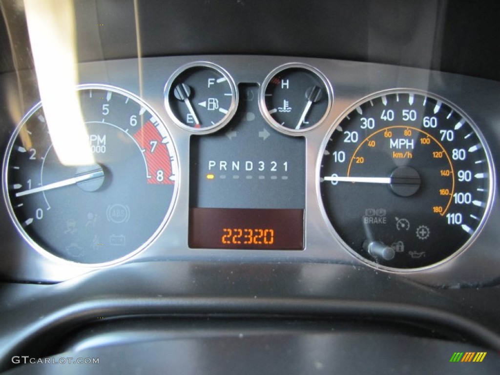 2008 Hummer H3 X Gauges Photo #52830350