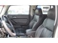 Ebony Black 2008 Hummer H3 Alpha Interior Color