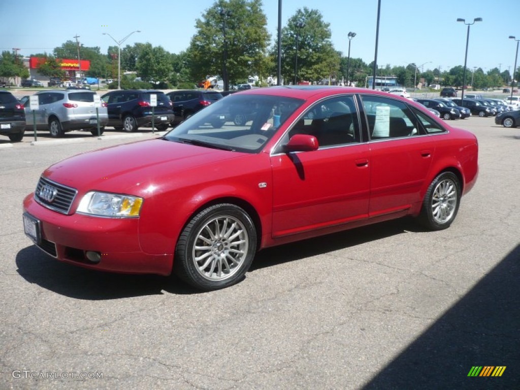 Amulet Red 2002 Audi A6 2.7T quattro Sedan Exterior Photo #52830725