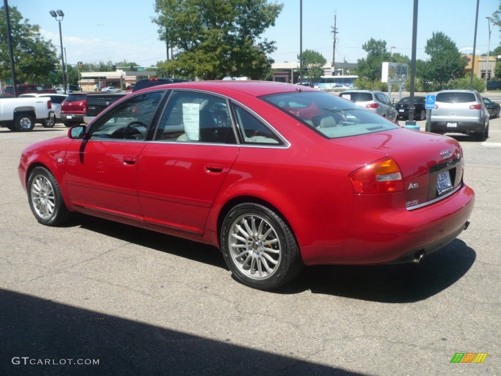 Amulet Red 2002 Audi A6 2.7T quattro Sedan Exterior Photo #52830758