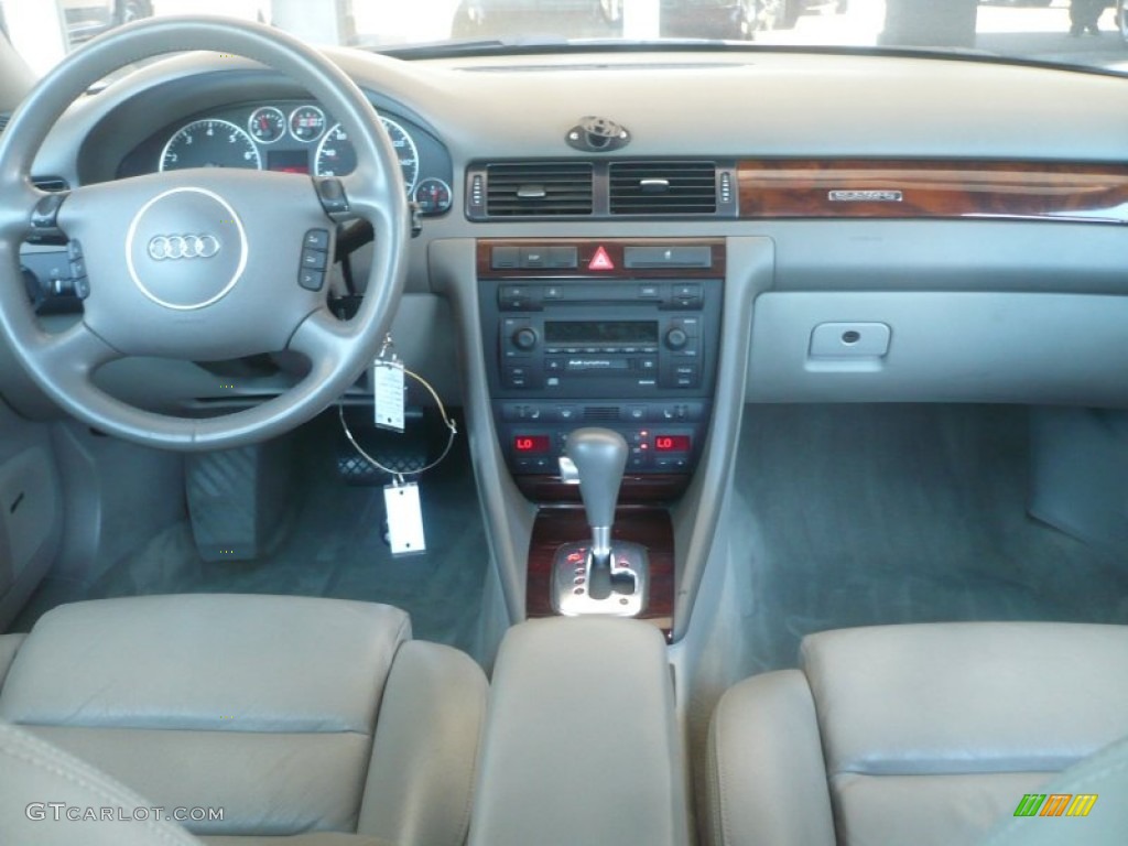 2002 Audi A6 2.7T quattro Sedan Platinum Dashboard Photo #52830953