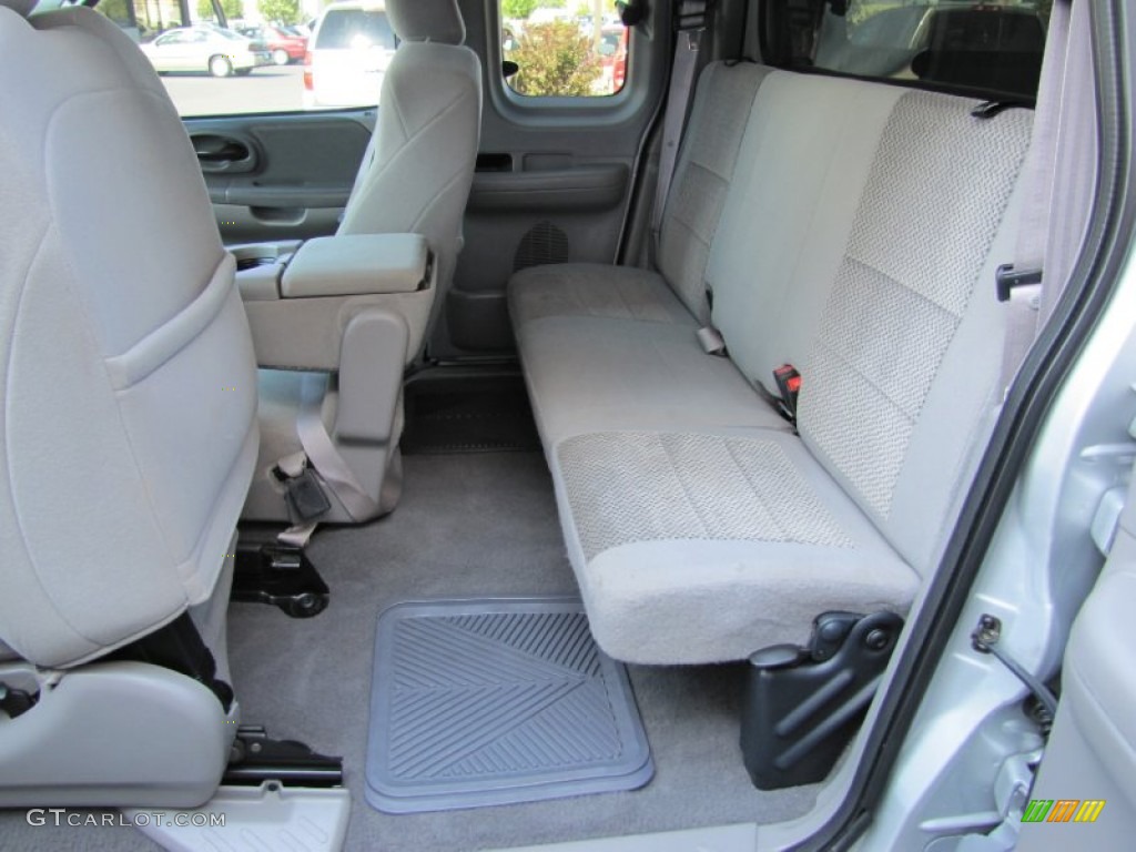 Medium Graphite Grey Interior 2003 Ford F150 XLT SuperCab 4x4 Photo #52831052