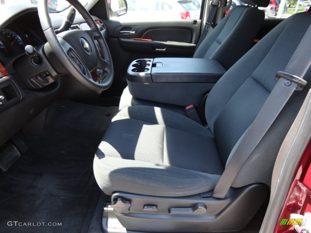 Ebony Interior 2009 Chevrolet Avalanche LT Photo #52831251