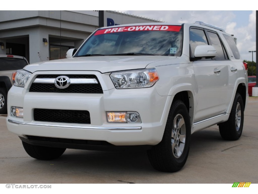 2010 4Runner SR5 - Blizzard White Pearl / Graphite photo #1