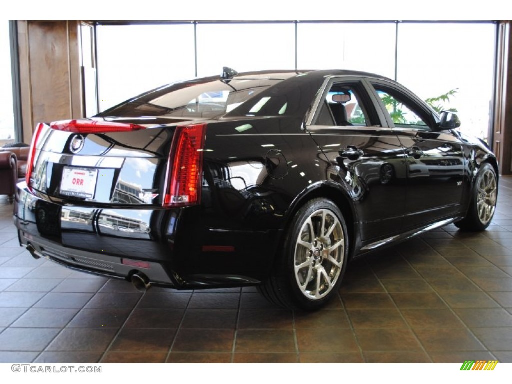 Black Raven 2011 Cadillac CTS -V Sedan Exterior Photo #52833177