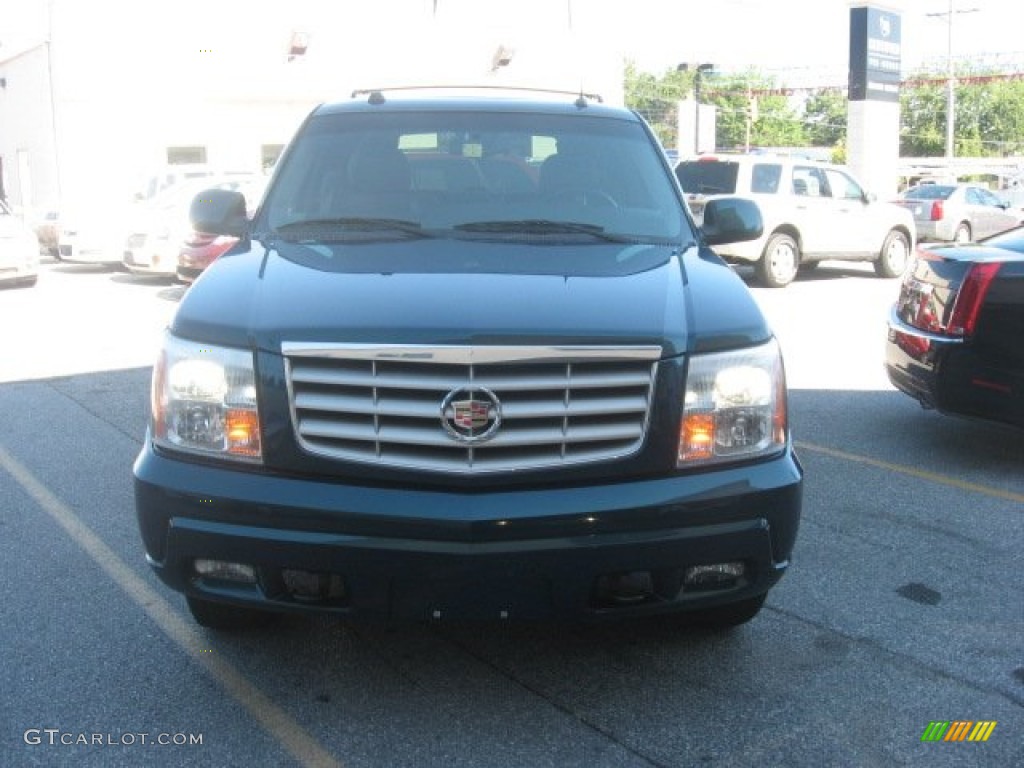 2005 Escalade AWD - Rip Tide Blue / Pewter photo #3