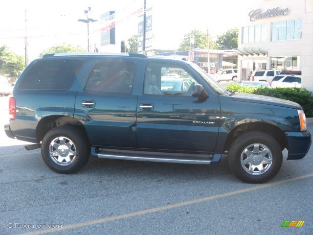 2005 Escalade AWD - Rip Tide Blue / Pewter photo #5