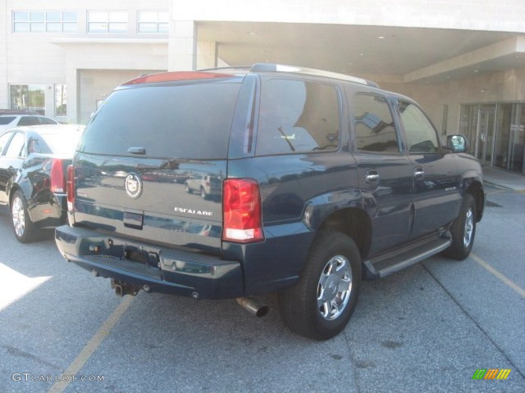 2005 Escalade AWD - Rip Tide Blue / Pewter photo #7