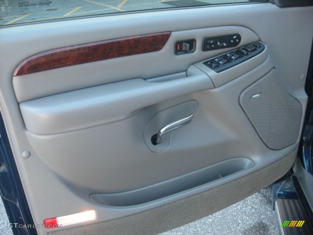 2005 Escalade AWD - Rip Tide Blue / Pewter photo #17
