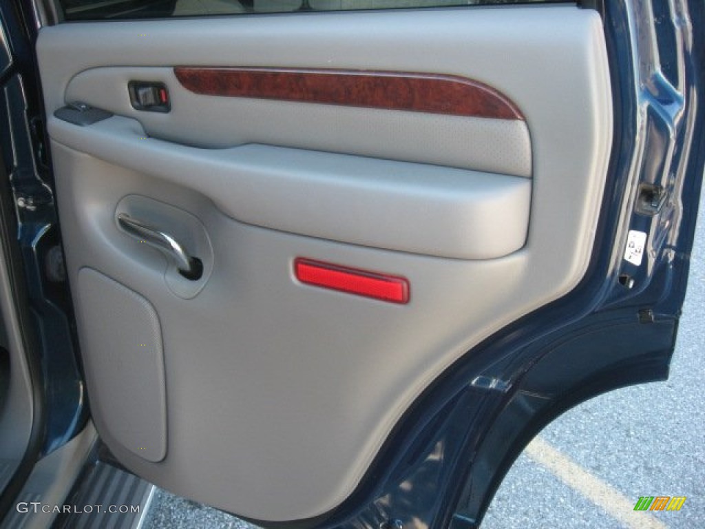 2005 Escalade AWD - Rip Tide Blue / Pewter photo #19