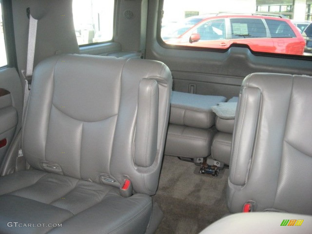2005 Escalade AWD - Rip Tide Blue / Pewter photo #35