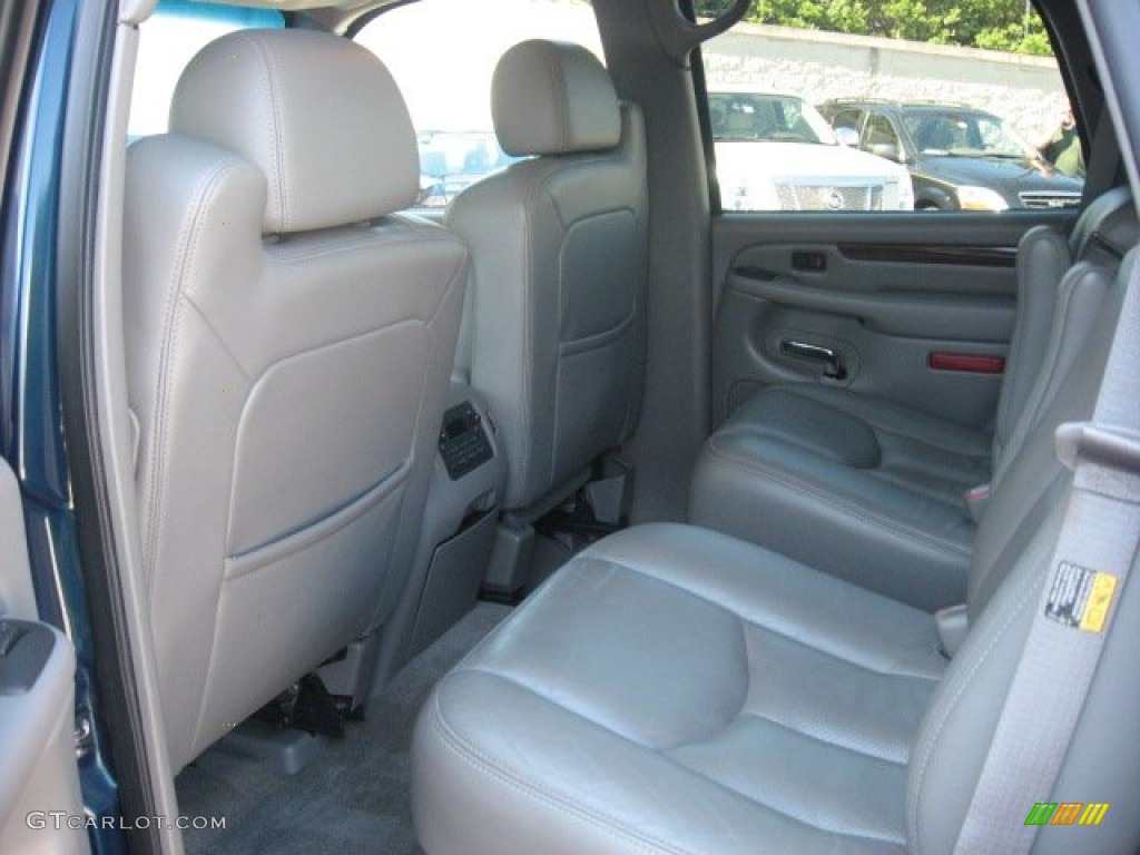 2005 Escalade AWD - Rip Tide Blue / Pewter photo #39