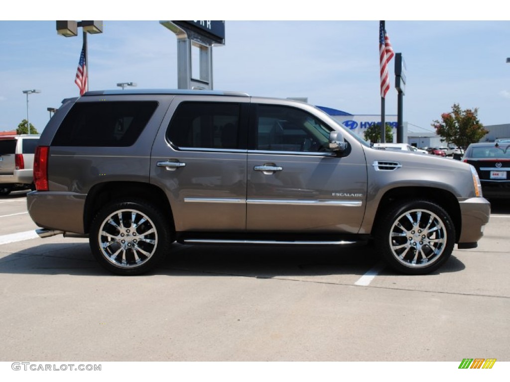 Mocha Steel Metallic 2011 Cadillac Escalade Standard Escalade Model Exterior Photo #52834068