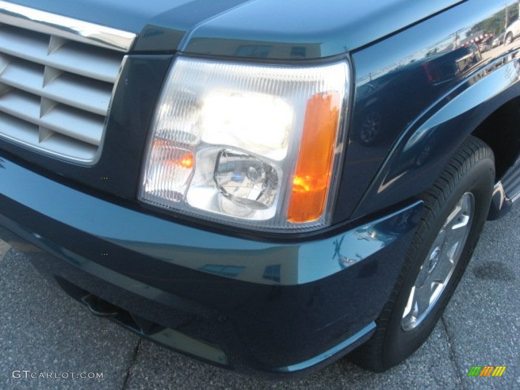 2005 Escalade AWD - Rip Tide Blue / Pewter photo #40
