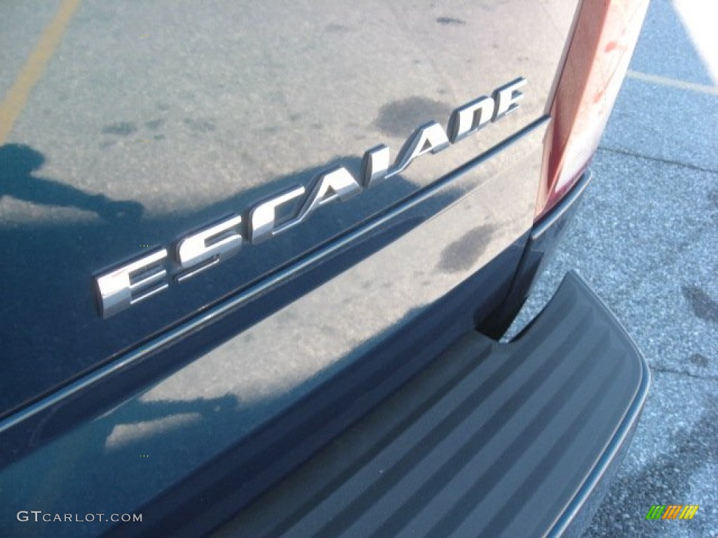 2005 Escalade AWD - Rip Tide Blue / Pewter photo #42