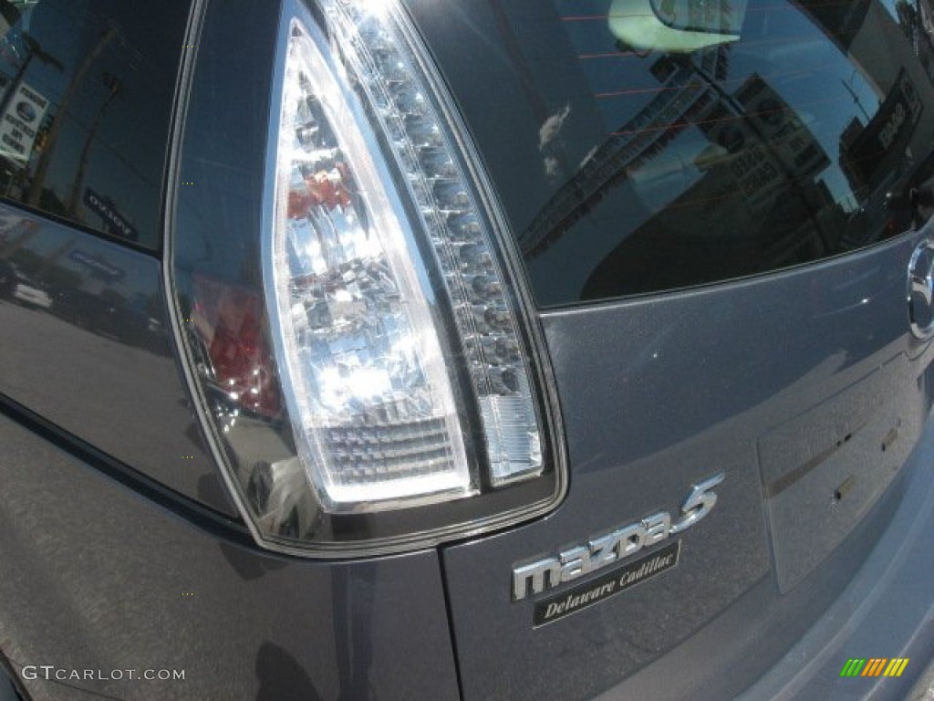 2010 MAZDA5 Touring - Galaxy Gray Mica / Black photo #46