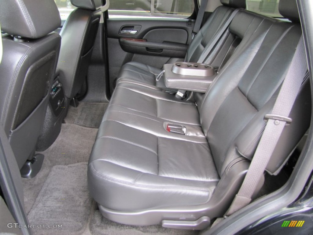 Ebony Interior 2008 Chevrolet Tahoe LTZ 4x4 Photo #52835178