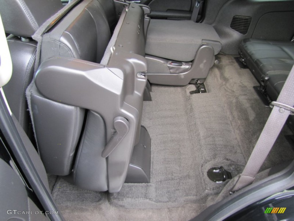 Ebony Interior 2008 Chevrolet Tahoe LTZ 4x4 Photo #52835223
