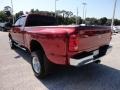 2007 Inferno Red Crystal Pearl Dodge Ram 3500 ST Quad Cab 4x4 Dually  photo #3
