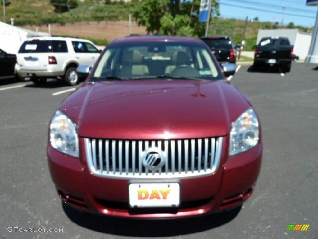 2008 Sable Premier Sedan - Merlot Metallic / Medium Light Stone photo #6
