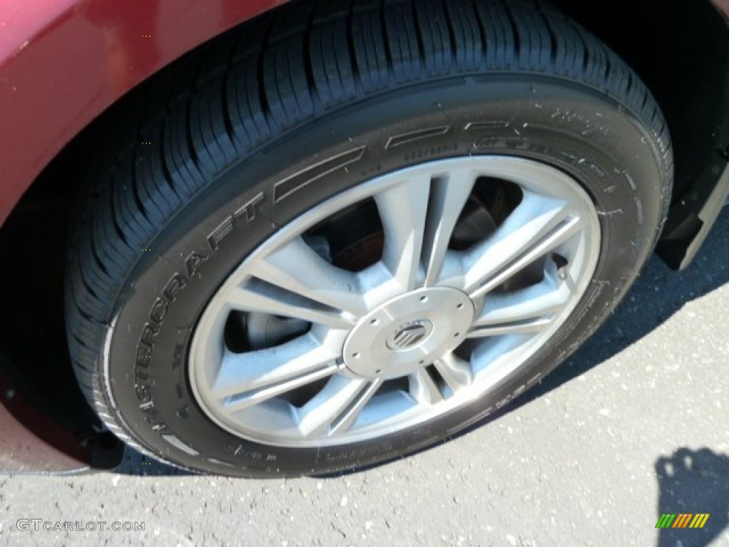 2008 Sable Premier Sedan - Merlot Metallic / Medium Light Stone photo #7