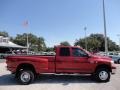 2007 Inferno Red Crystal Pearl Dodge Ram 3500 ST Quad Cab 4x4 Dually  photo #11