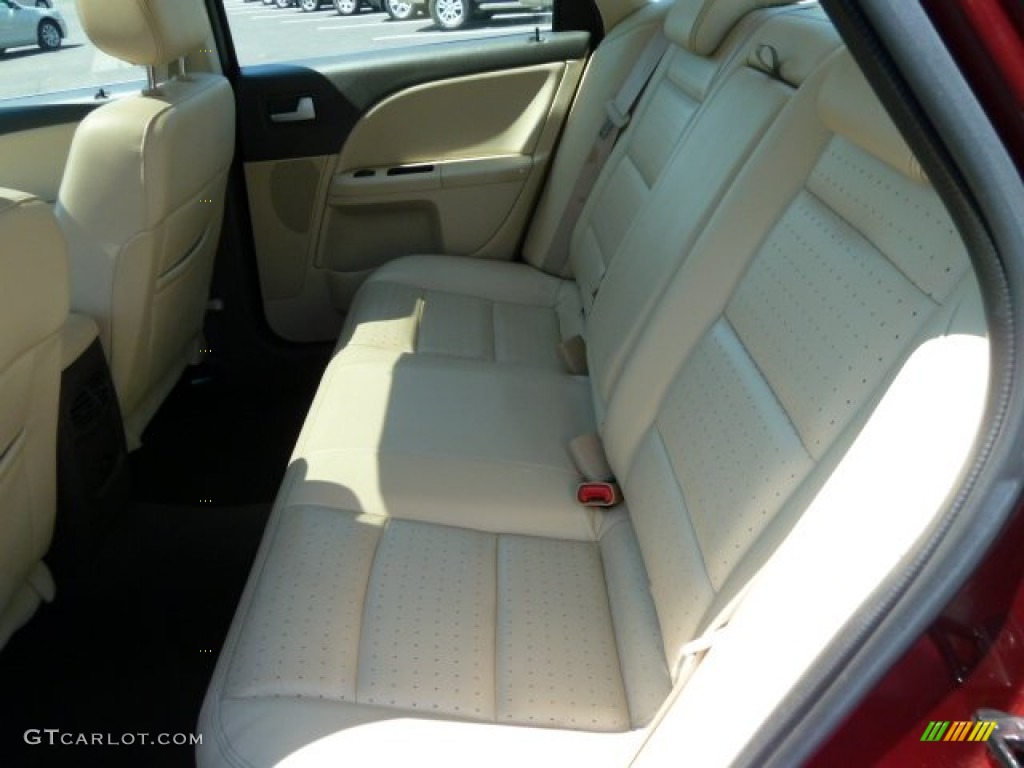 2008 Sable Premier Sedan - Merlot Metallic / Medium Light Stone photo #9