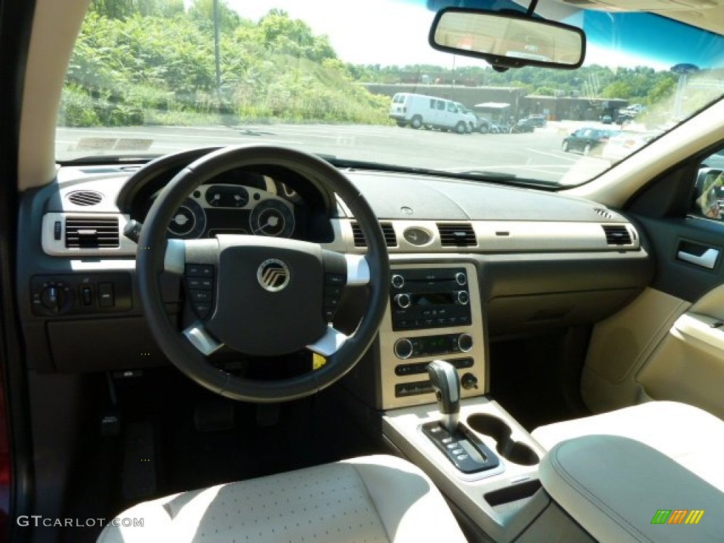 2008 Sable Premier Sedan - Merlot Metallic / Medium Light Stone photo #10