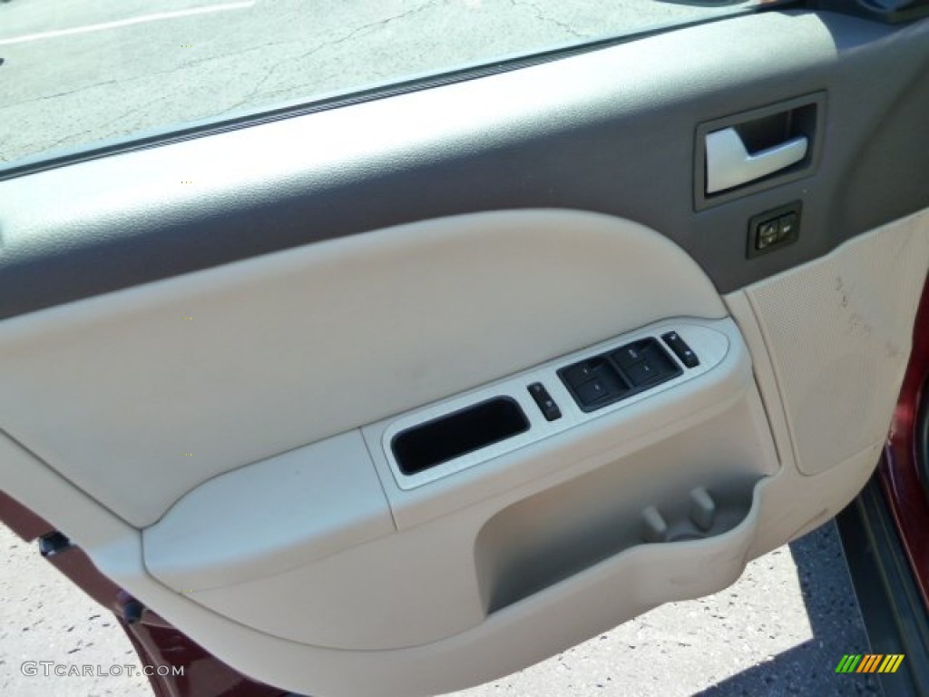 2008 Sable Premier Sedan - Merlot Metallic / Medium Light Stone photo #11