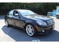 2008 Obsidian Black Metallic Mercedes-Benz C 350 Sport  photo #7