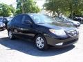 2009 Black Pearl Hyundai Elantra SE Sedan  photo #3