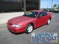 Laser Red Metallic 1997 Ford Mustang GT Coupe
