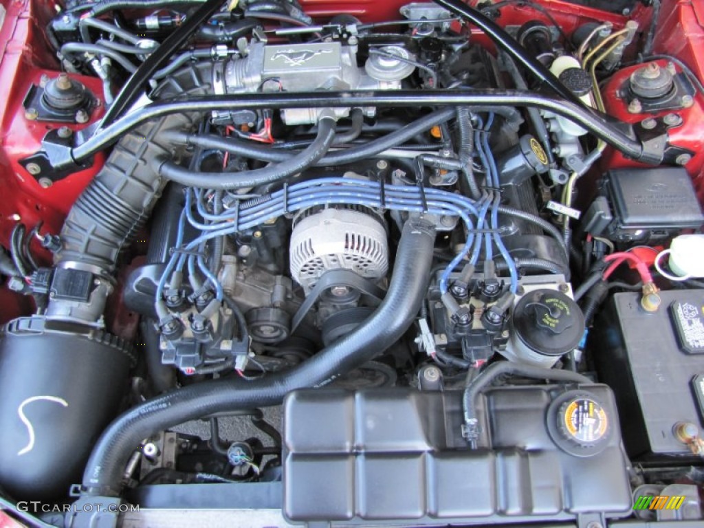 1997 Ford Mustang GT Coupe 4.6 Liter SOHC 16-Valve V8 Engine Photo #52837857