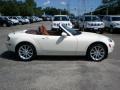 2007 Marble White Mazda MX-5 Miata Grand Touring Roadster  photo #4